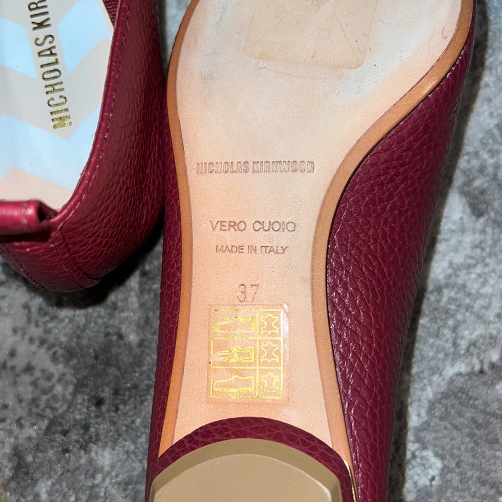 🎈SOLD 🎈NICHOLAS KIRKWOOD Peya Textured Leather Loafers - Picture 6 of 8